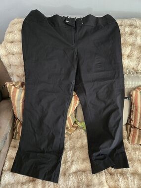 torrid Black Straight-Leg Jeans